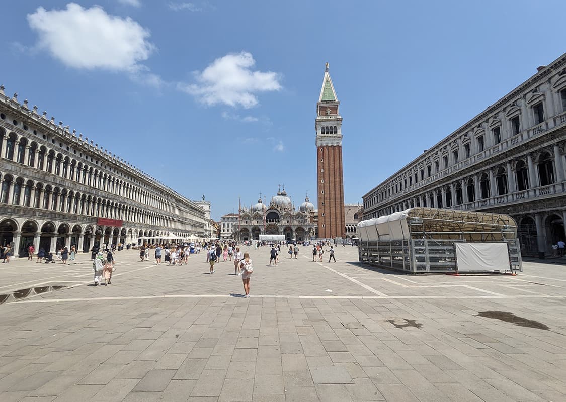 ベネツィアサンマルコ広場